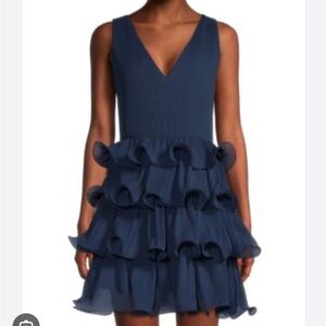 Milly Gia Chiffon Dress size 6